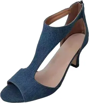Summer Sandals For Women 2025,Orthopedic High Heels Dress Shoes Women's Sexy Sandals Orthotic Beach Boho Outdoor Back Zipper Fish Mouth Closure Casual Suede Leather Sandal for Daily Wear
