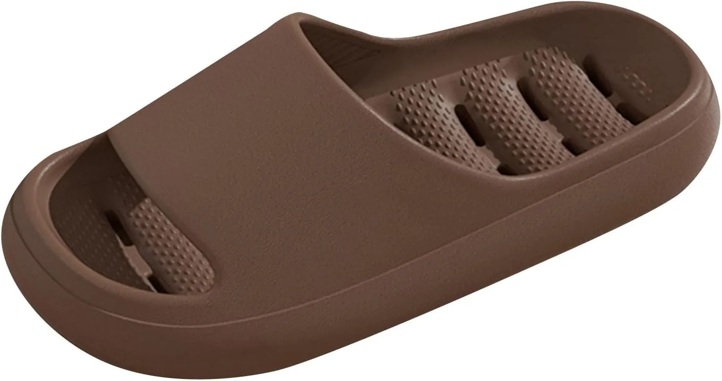 Summer Shower Shoes for Women and Men Massage Pool Slides Soft Cushioned Slip Slides Slippers Shoe