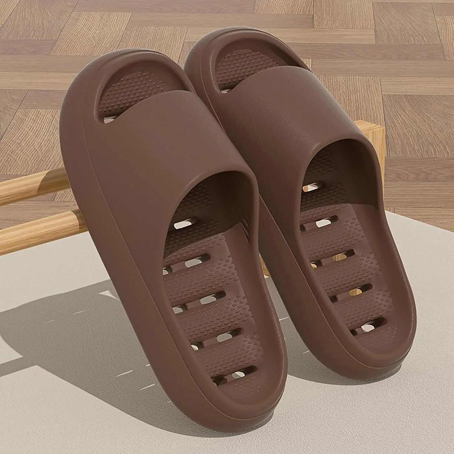 Summer Shower Shoes for Women and Men Massage Pool Slides Soft Cushioned Slip Slides Slippers Shoe