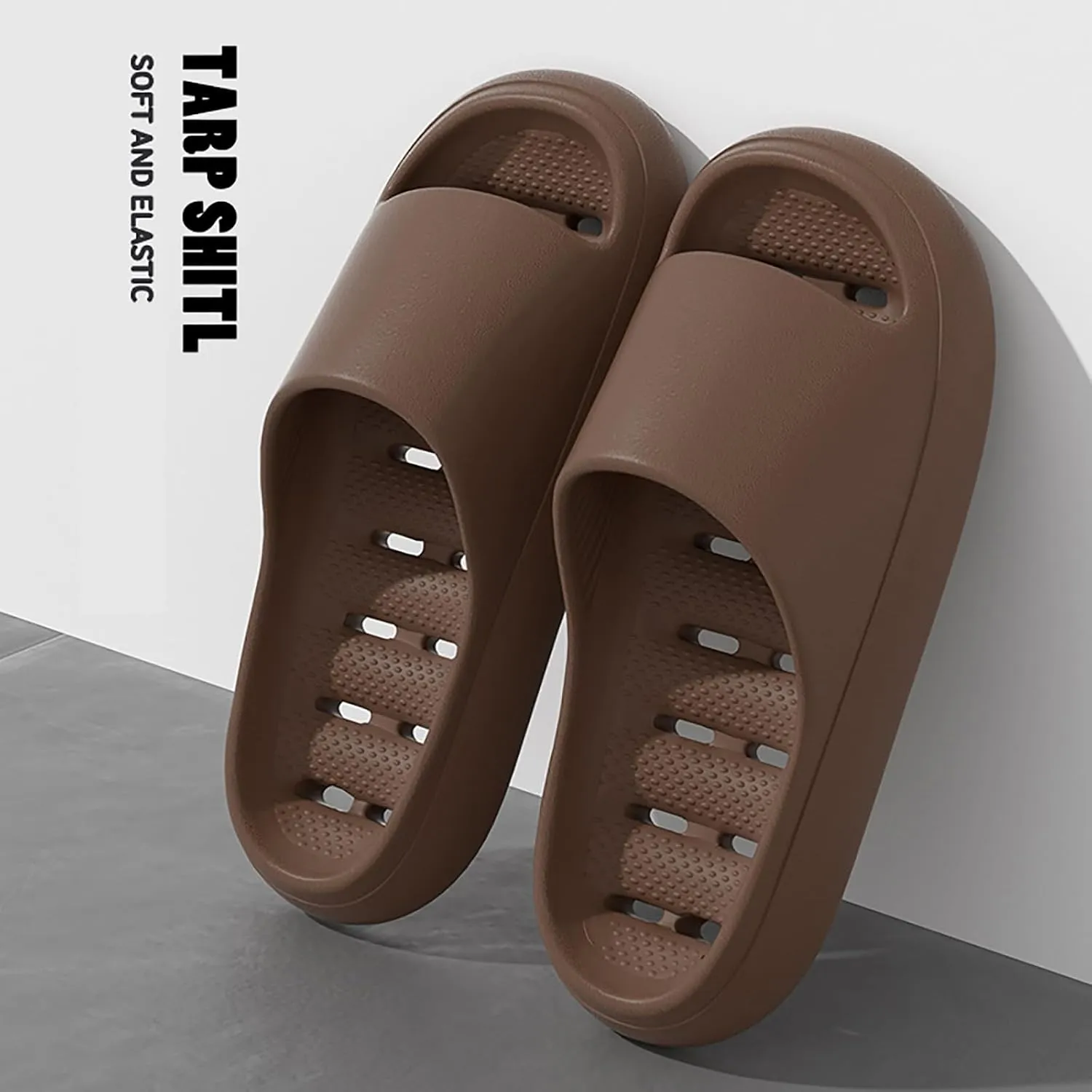 Summer Shower Shoes for Women and Men Massage Pool Slides Soft Cushioned Slip Slides Slippers Shoe