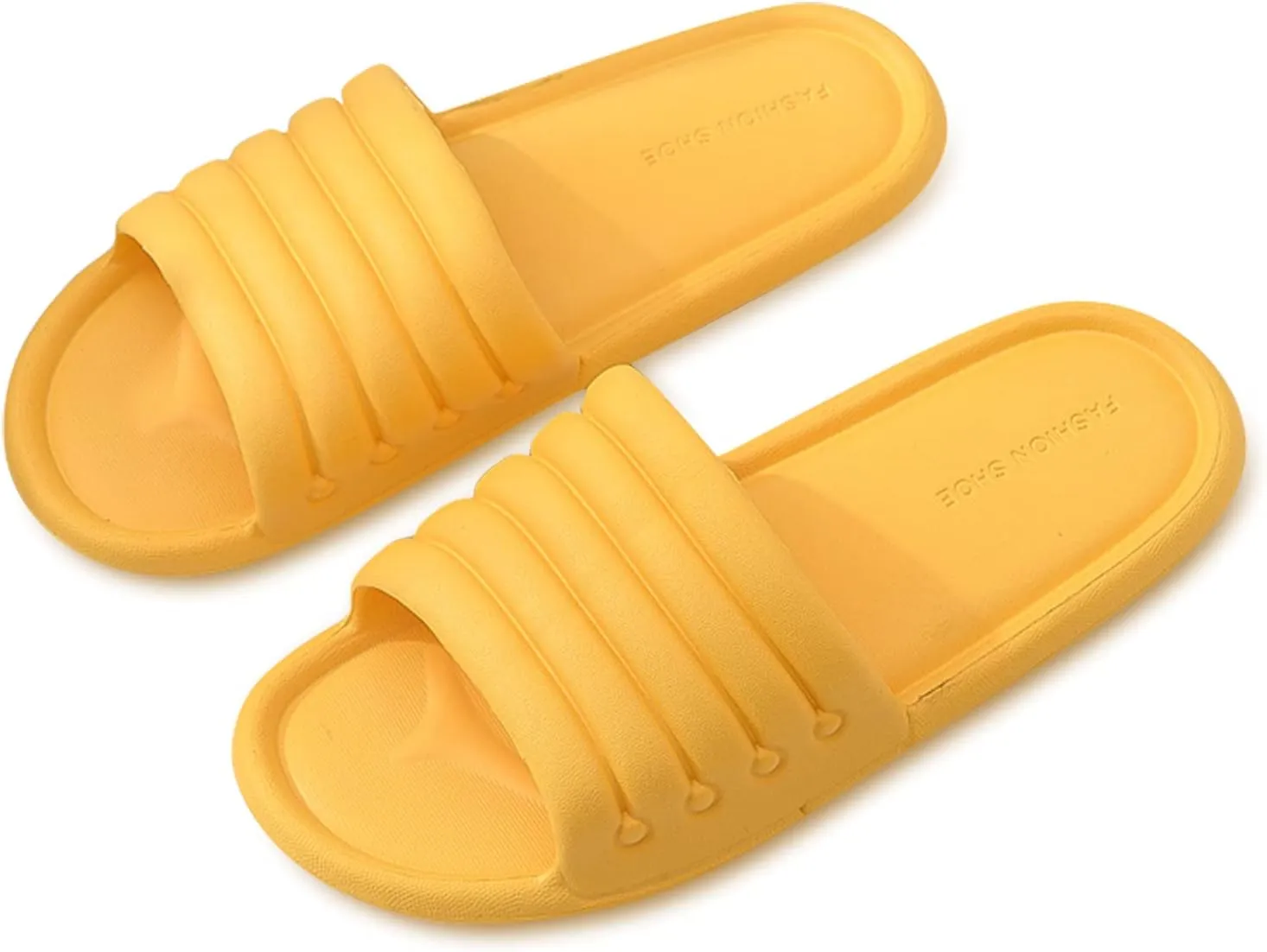 Summer Slides Sandals for Women Shower Shoes for College Dorm Room Memory Foam Slides Travel Slippers for Women