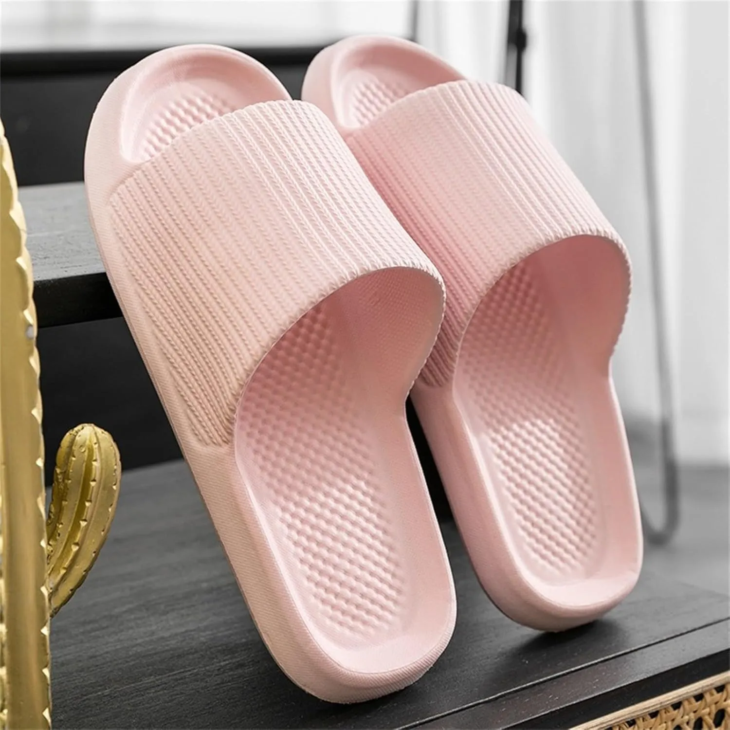 Summer Slipper for Men and Women Indoor Plus Size Slides Bathroom Sandals Fashion Slide Sandals for Women