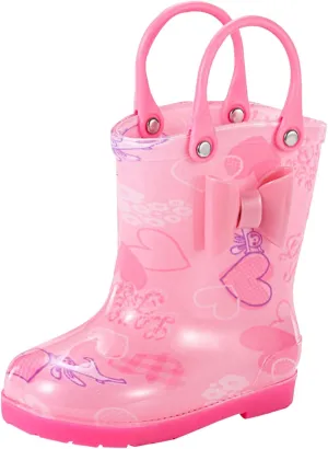 Toddler Rain Boots Baby Rain Boots Short Rain Boots For Toddler Easy On Lightweight 4 Toddler Boots