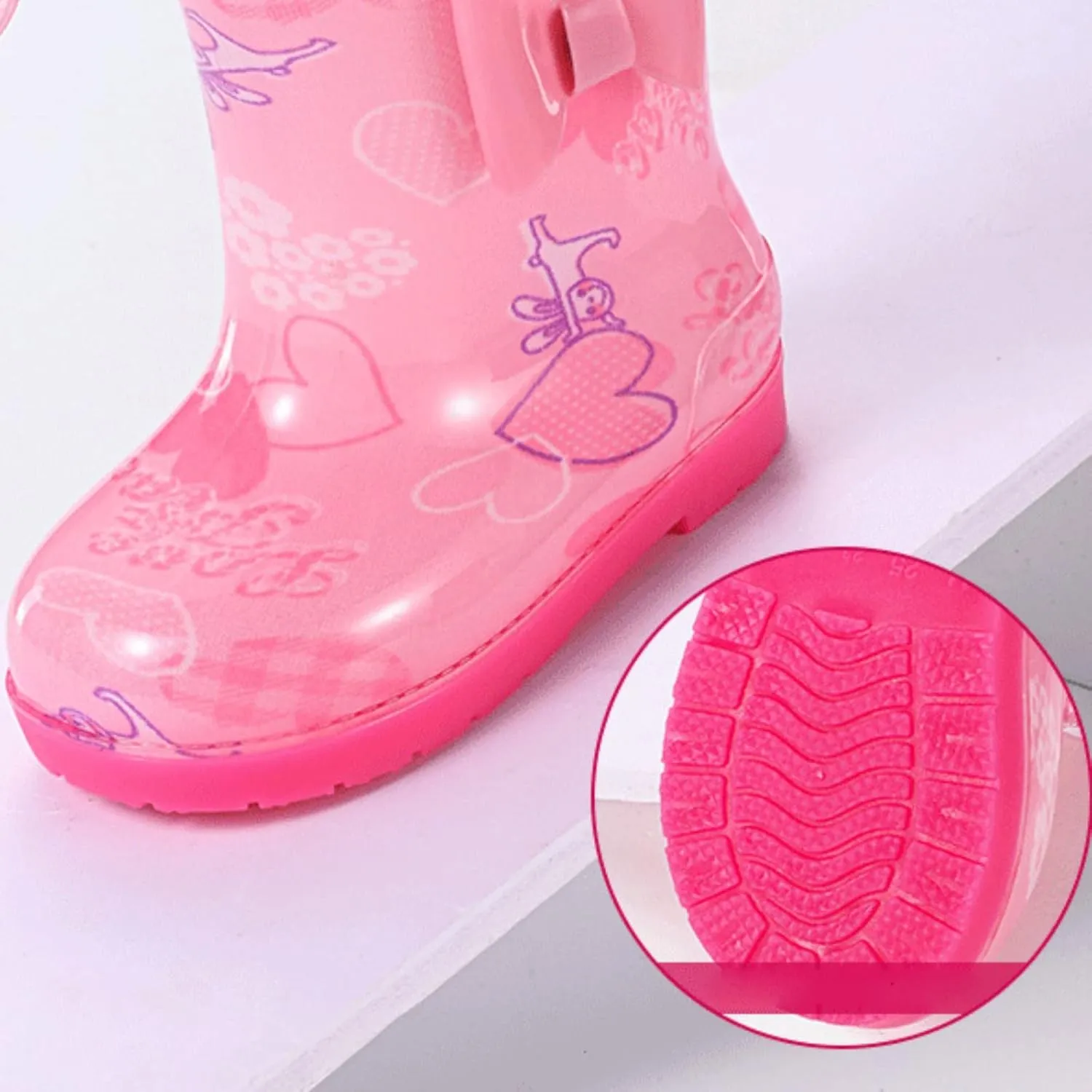 Toddler Rain Boots Baby Rain Boots Short Rain Boots For Toddler Easy On Lightweight 4 Toddler Boots