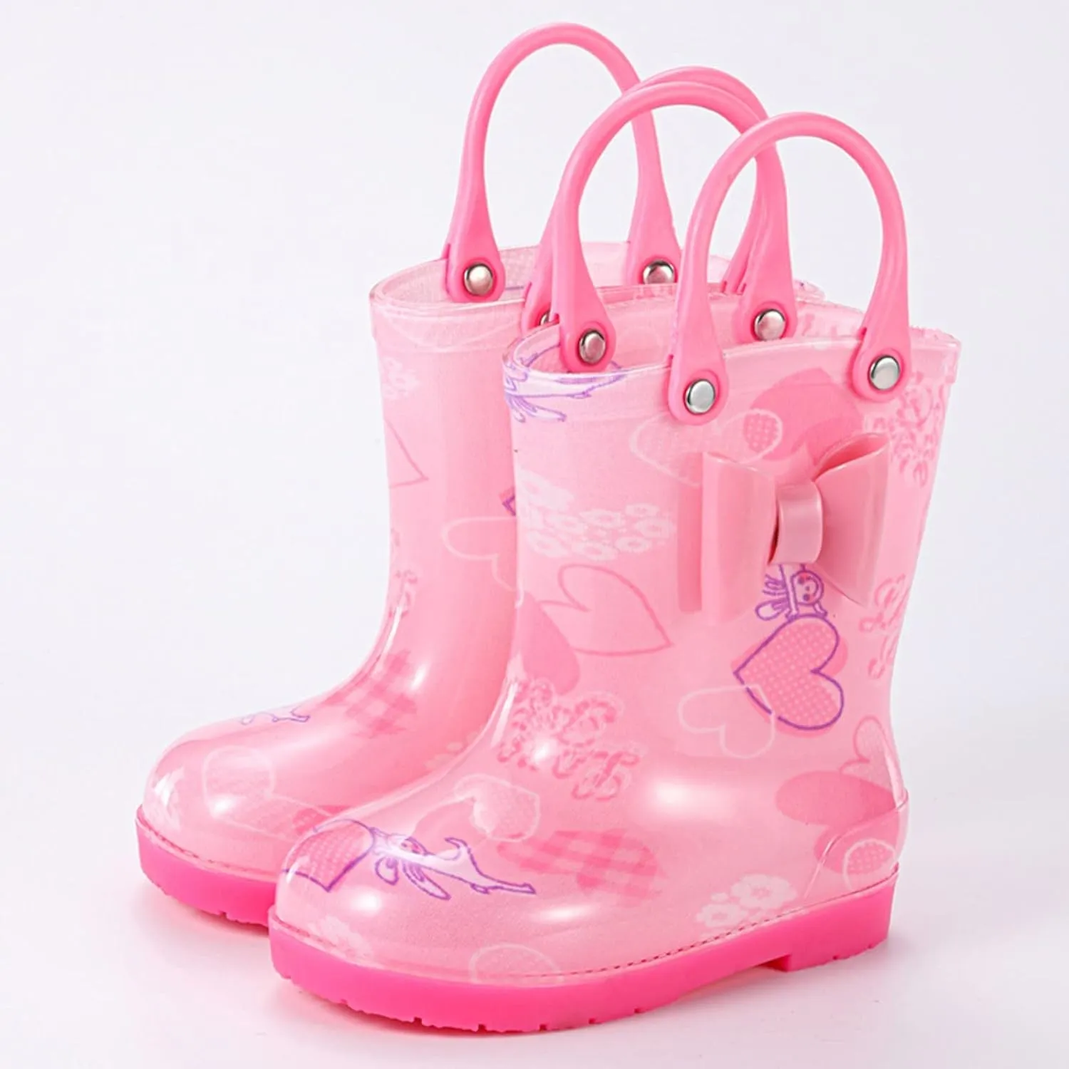 Toddler Rain Boots Baby Rain Boots Short Rain Boots For Toddler Easy On Lightweight 4 Toddler Boots