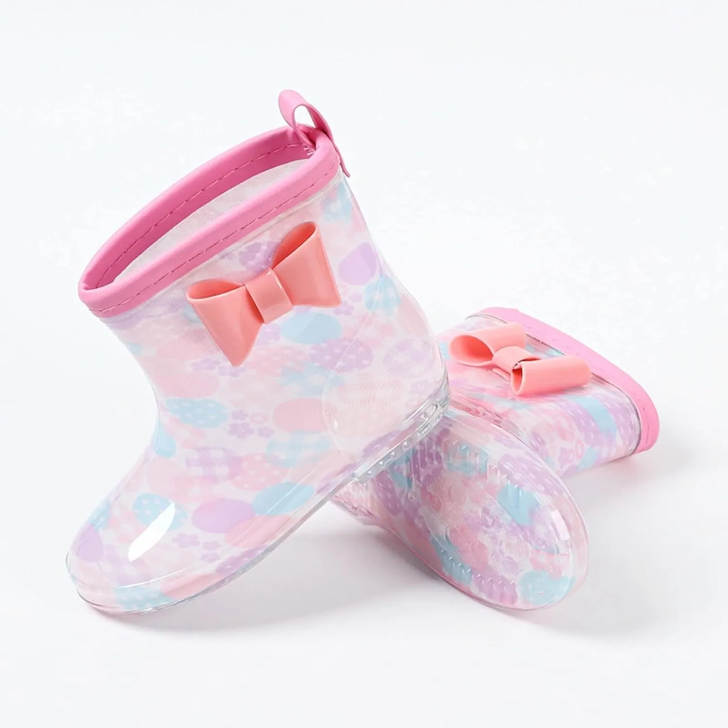 Toddler Rain Boots Rain Boots Short Rain Boots For Toddler Easy On Lightweight Girl Boots Size 12