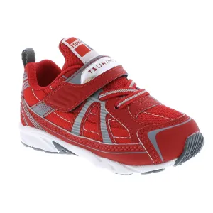 Tsukihoshi Storm | Red/Grey Baby Sneakers