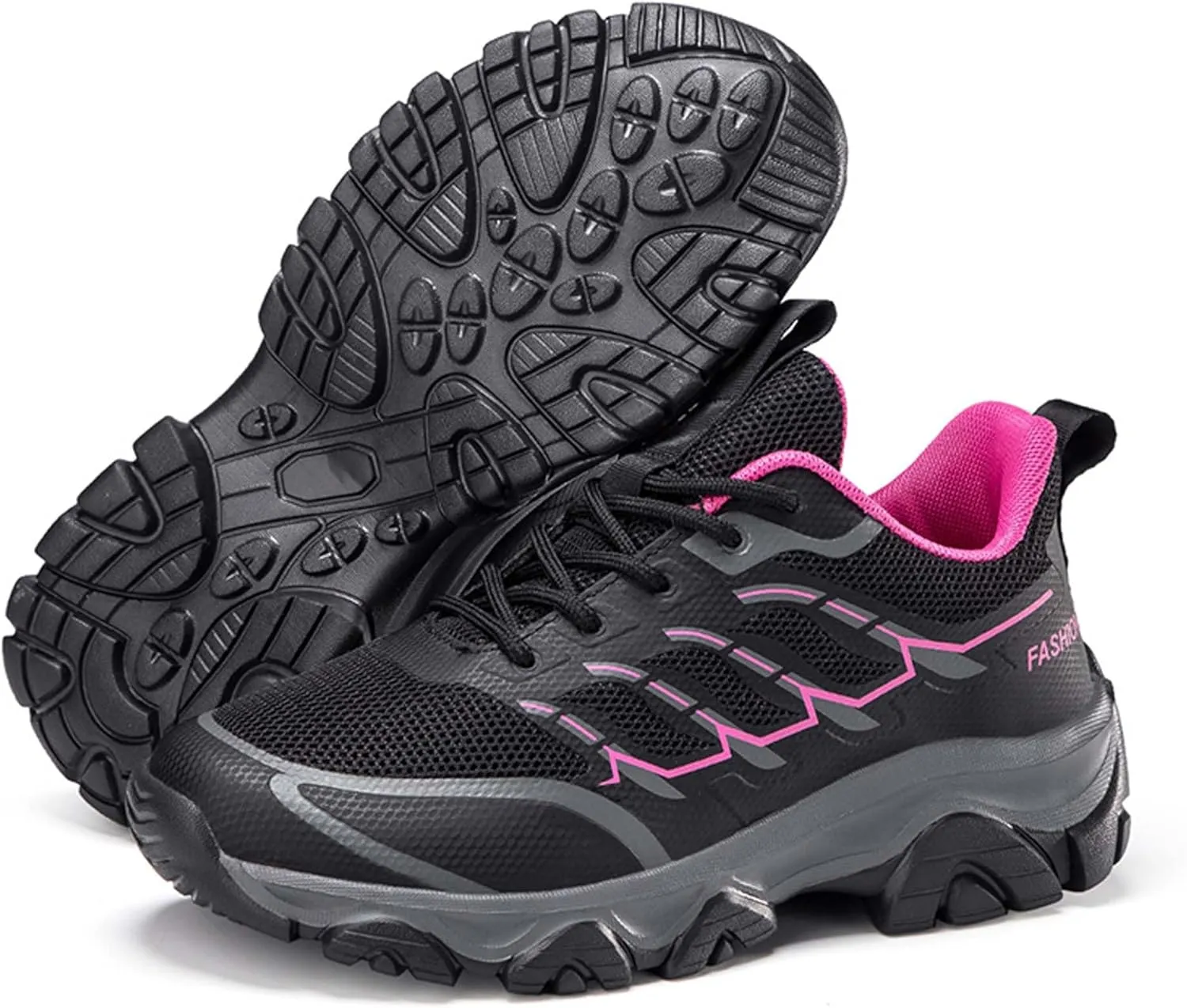 Unisex Mid Top Mountaineering Shoes Men's Shoes Women's Shoes Damping Stable Hiking Shoes Non Slip Wear-Resistant Climbing Shoes