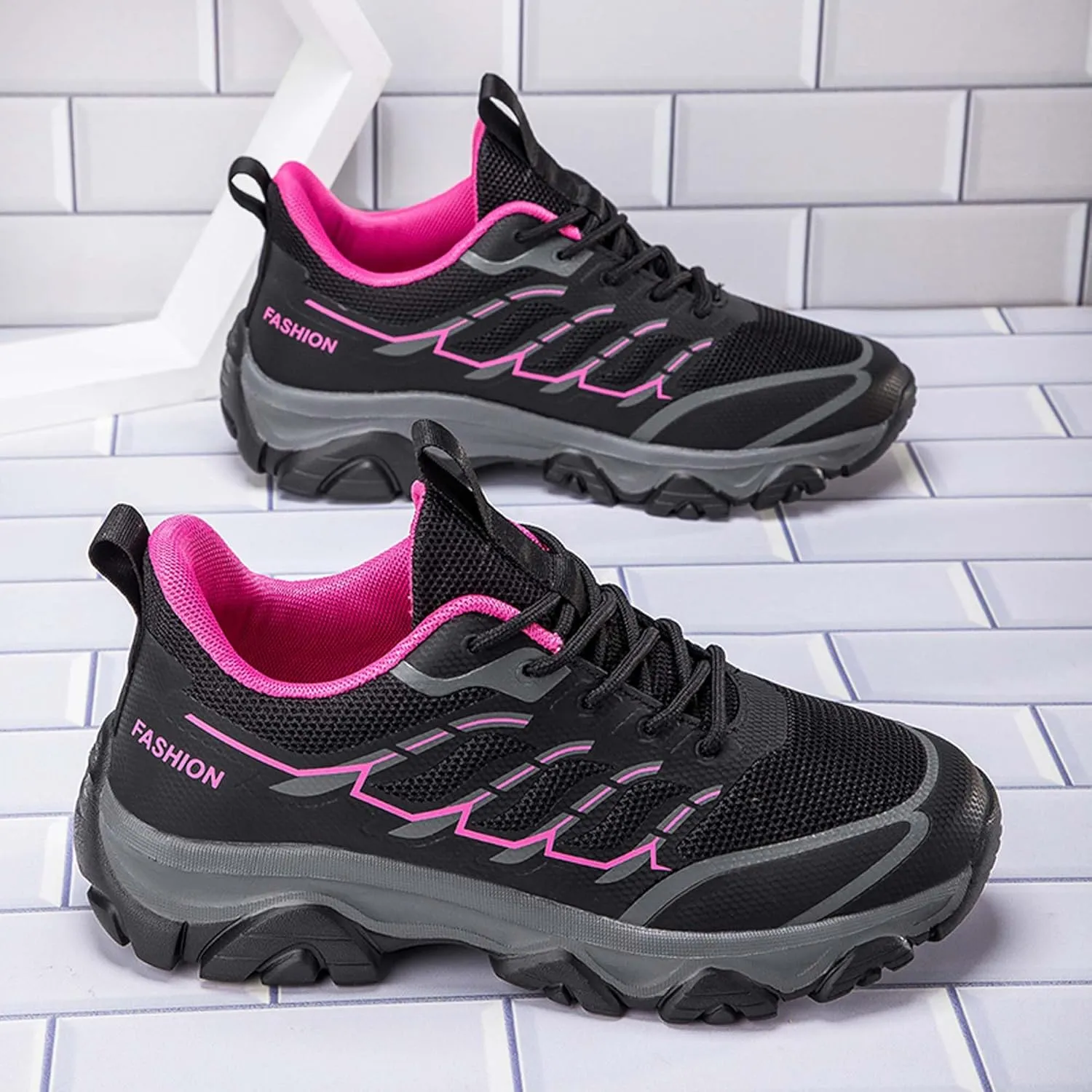 Unisex Mid Top Mountaineering Shoes Men's Shoes Women's Shoes Damping Stable Hiking Shoes Non Slip Wear-Resistant Climbing Shoes