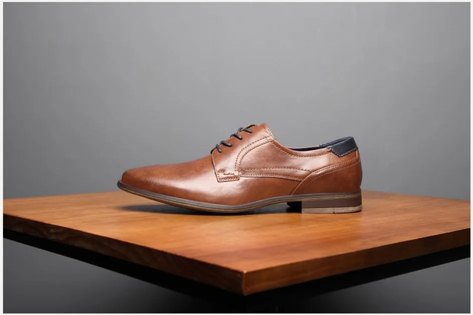 West Louis Luxury Leather Business-man Oxford Shoes