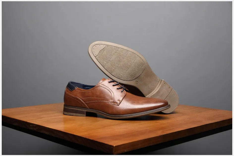 West Louis Luxury Leather Business-man Oxford Shoes