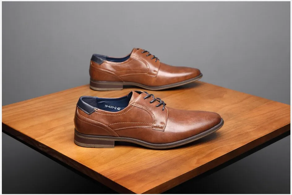 West Louis Luxury Leather Business-man Oxford Shoes