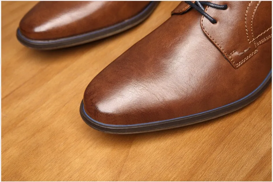 West Louis Luxury Leather Business-man Oxford Shoes