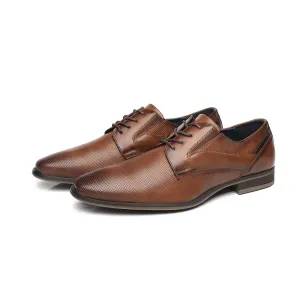 West Louis Men's Classic Leather Business Casual Oxford Shoes