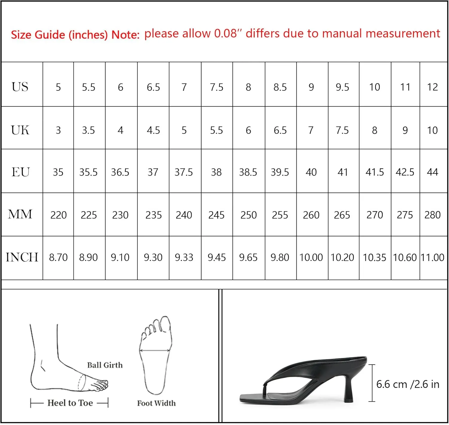 Womens Kitten Heels Flip Flops Slip On Open Toe Low Heels Thong Square Slide Summer Fashion Party Dress Heeled Sandals for Women