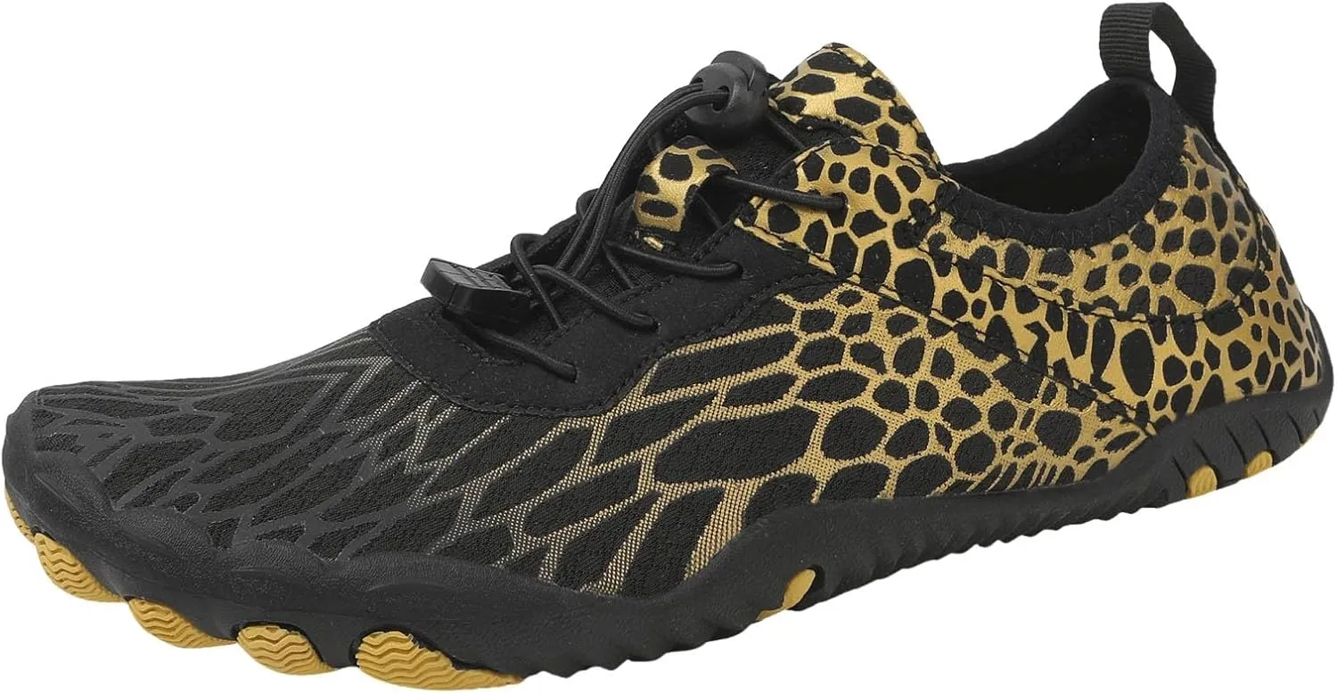 Women's Lightweight Quick Drying,Aqua Water Shoes Athletic Comfy Walking Shoes Men's and Women's Non Slip Sports Sneakers Outdoor River Tracing Shoe Summer Breathable Hiking Running Fitness Footwear